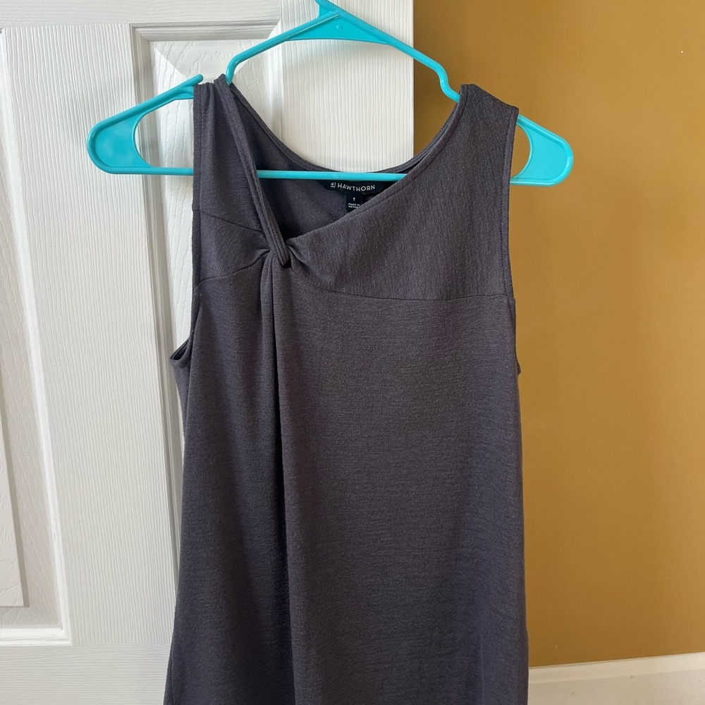 41 Hawthorn Charcoal Sleeveless Top